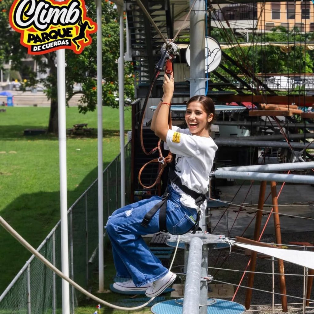 ¡Que nadie te diga que no puedes volar! 💥🧗🏼_♀️Solo necesitas un arnés, una cuerda y muchas ga